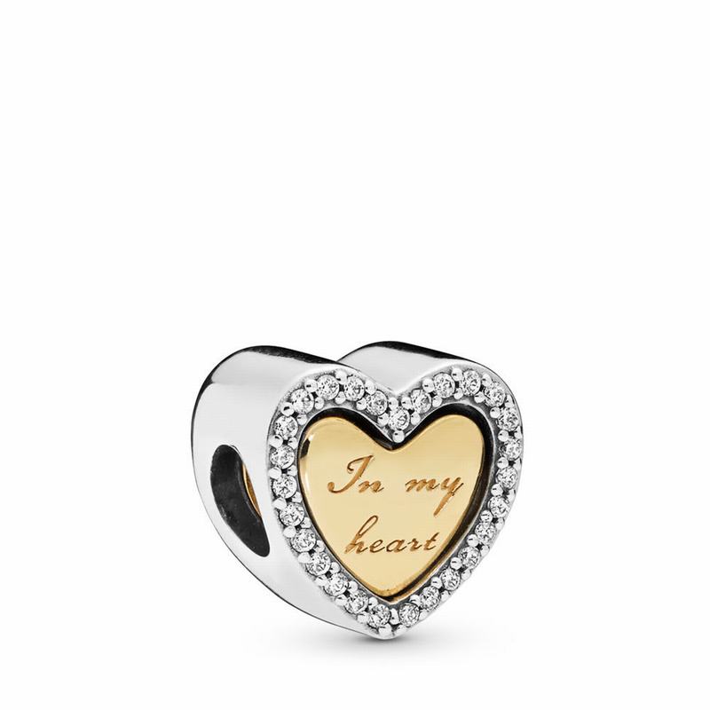 Pandora In My Heart Charm Silver Egypt FM2973405